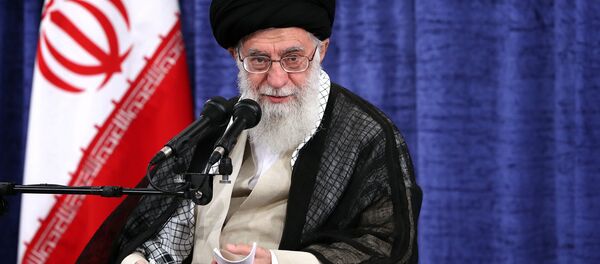 Líder supremo iraniano, aiatolá Ali Khamenei - Sputnik Brasil