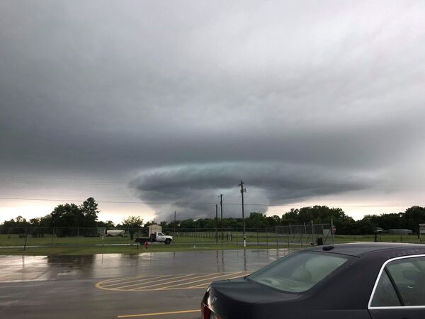 Formação de tempestade em Collinsville, no estado de Oklahoma  - Sputnik Brasil