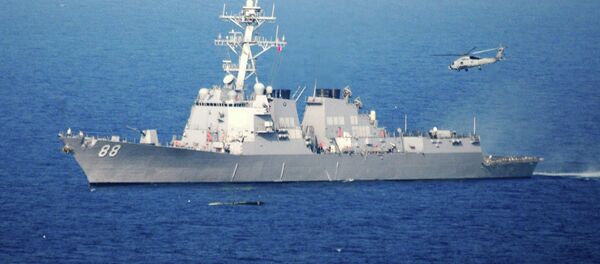 USS Preble, destróier dos EUA - Sputnik Brasil
