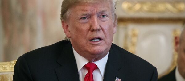 Presidente dos EUA, Donald Trump, durante sua visita oficial ao Japão, 27 de maio de 2019 Presidente dos EUA, Donald Trump, durante sua visita oficial ao Japão, 27 de maio de 2019 - Sputnik Brasil