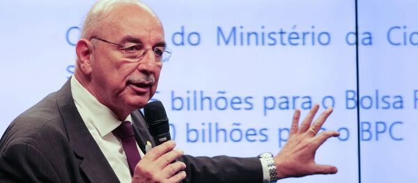 Ministro da Cidadania, Osmar Terra - Sputnik Brasil