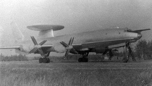 Tu-126 em um polígono soviético - Sputnik Brasil