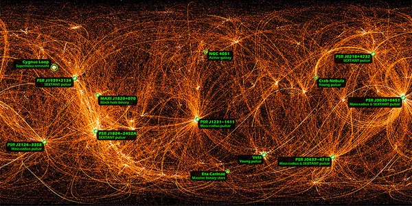 NASA divulga raios X do céu em detalhes fascinantes (FOTO) NASA divulga raios X do céu em detalhes fascinantes (FOTO) - Sputnik Brasil