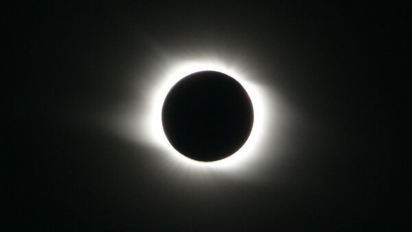 Eclipse solar total (imagem de arquivo) - Sputnik Brasil