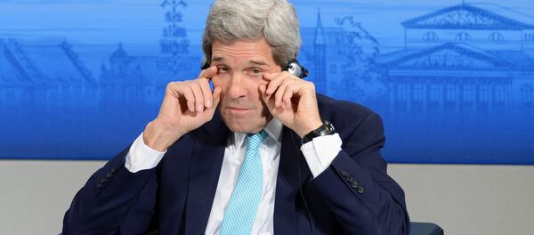 Secretário de Estado dos EUA, John Kerry - Sputnik Brasil