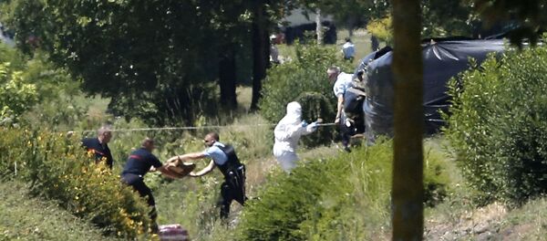 Atentado a usina de gás em Saint-Quentin-Fallavier. - Sputnik Brasil