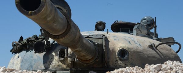 Tanque T-55 (imagem referencial) - Sputnik Brasil