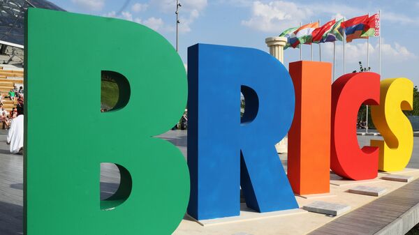 Arte representativa do BRICS - Sputnik Brasil