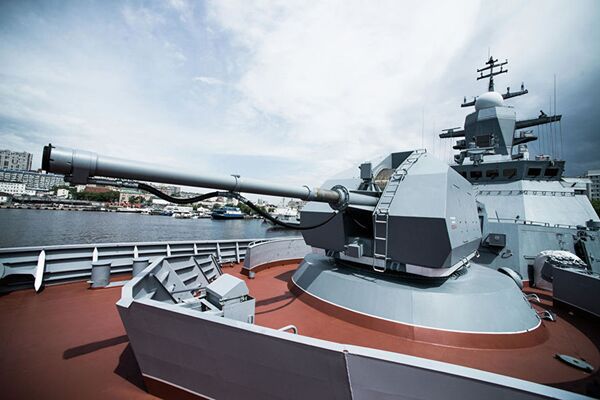 Fortalezas flutuantes: conheça os mais modernos navios da Marinha da Rússia - Sputnik Brasil