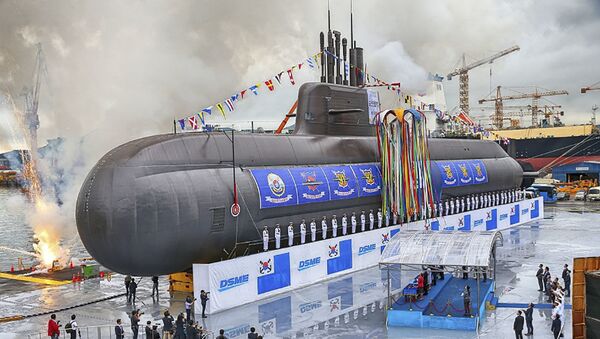 Submarino Dosan An Chang-Ho KSS III - Sputnik Brasil