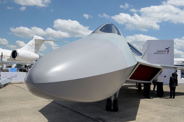 Turquia apresenta projeto de caça furtivo 'melhor da Europa' (FOTO) - Sputnik Brasil