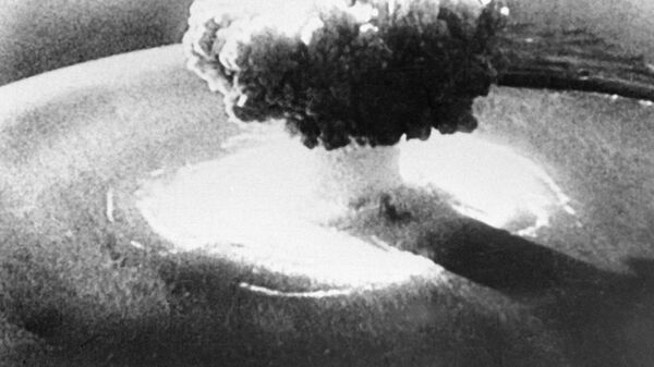 Explosão nuclear (imagem de arquivo) - Sputnik Brasil