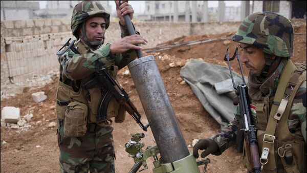 Combatentes da milícia Peshmerga (curdos iraquianos) em Kobane - Sputnik Brasil