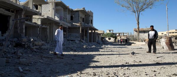 Cidade de Daraa, Síria - Sputnik Brasil