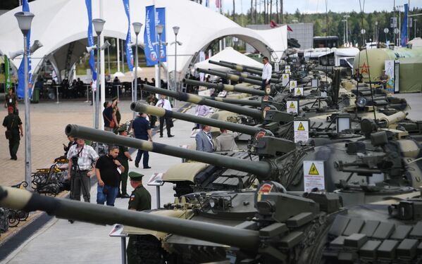 Material bélico no fórum internacional técnico-militar EXÉRCITO 2019  - Sputnik Brasil