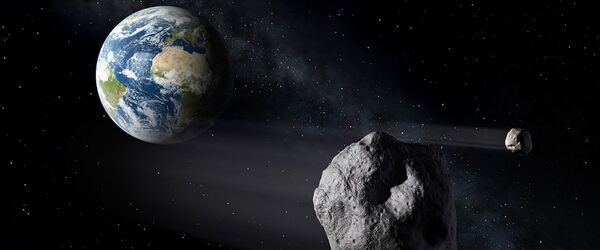 Rota de colisão com Terra: quarteto de asteroides que podem atingir Planeta Azul Rota de colisão com Terra: quarteto de asteroides que podem atingir Planeta Azul - Sputnik Brasil