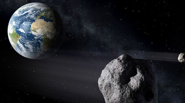 Asteroide aproxima-se da Terra - Sputnik Brasil