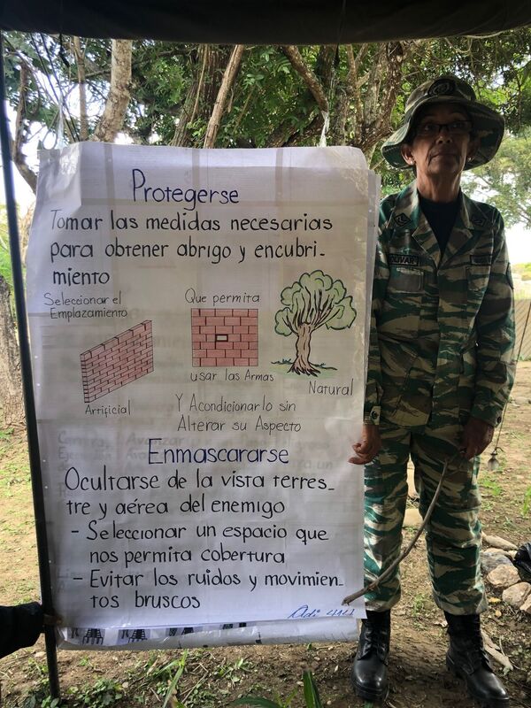 Como povo venezuelano se prepara para possível intervenção militar (Fotos, Vídeos) - Sputnik Brasil