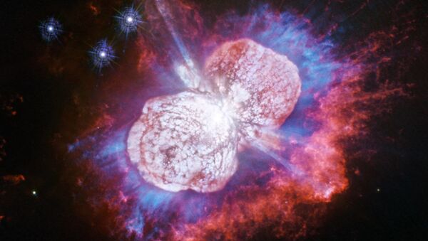Imagem da maior estrela da Via Láctea, capturada pelo telescópio espacial Hubble da NASA - Sputnik Brasil