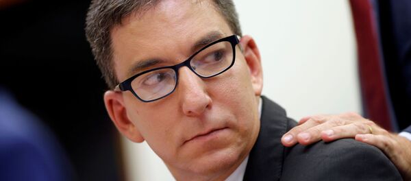 Jornalista Glenn Greenwald comparece ao Comitê de Direitos Humanos da Câmara dos Deputados, Brasília, 25 de junho de 2019 - Sputnik Brasil