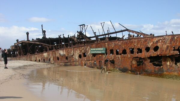 SS Maheno - Sputnik Brasil