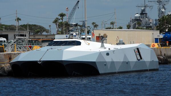 Barco M80 Stiletto da Marinha dos Estados Unidos, em 3 de junho de 2009 - Sputnik Brasil