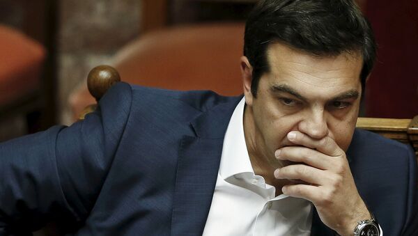 Primeiro ministro da Grécia, Alexis Tsipras - Sputnik Brasil
