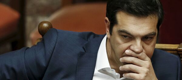 Primeiro ministro da Grécia, Alexis Tsipras - Sputnik Brasil