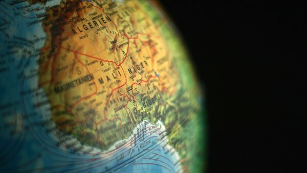 Continente africano no globo terrestre (imagem de arquivo) - Sputnik Brasil