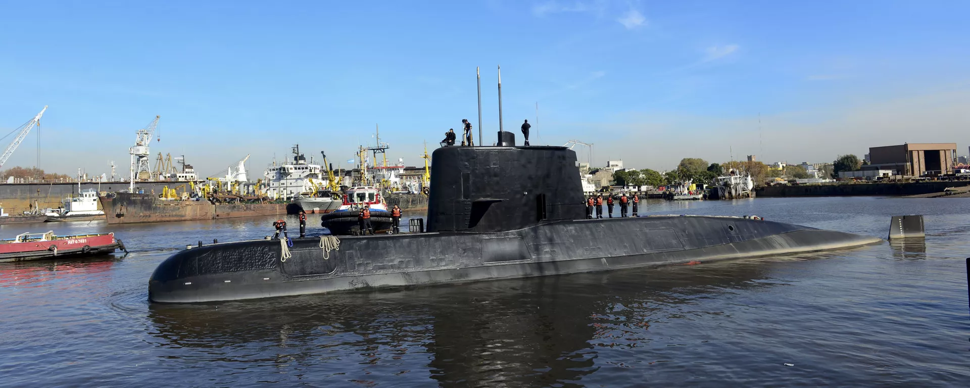 Submarino ARA San Juan, foto da Marinha da Argentina - Sputnik Brasil, 1920, 19.07.2019