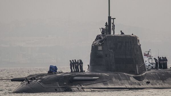 Submarino da Marinha Real britânica (imagem de referência) - Sputnik Brasil