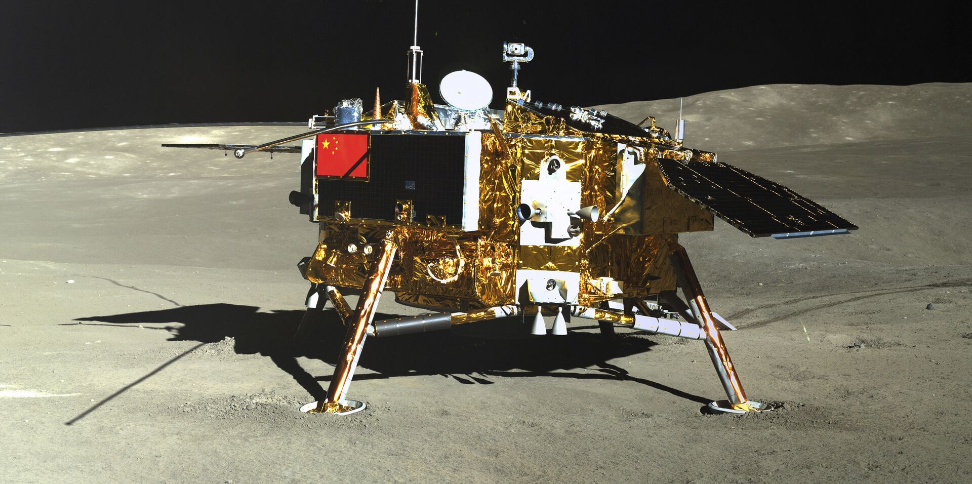 Missão chinesa Chang'e 4 na Lua, em 12 de janeiro de 2019 - Sputnik Brasil, 1920, 11.01.2022