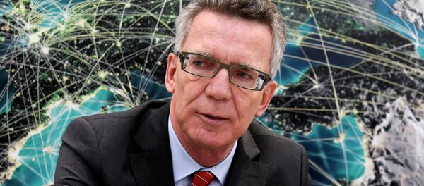 Thomas de Maizière, ministro do Interior da Alemanha - Sputnik Brasil