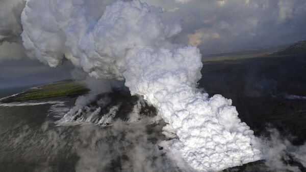 Vulcão no Havaí (foto de arquivo) - Sputnik Brasil