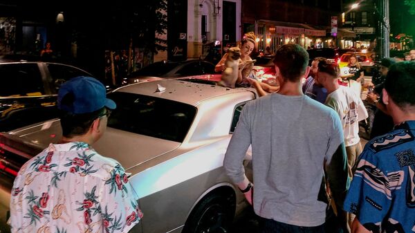 Cachorro sobrevive após cair do telhado de um prédio em Nova York (FOTOS) - Sputnik Brasil