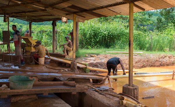O sonho dourado que se esconde no sul da Venezuela (FOTOS) O sonho dourado que se esconde no sul da Venezuela (FOTOS) - Sputnik Brasil
