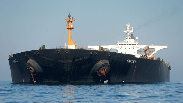 O petroleiro iraniano Grace 1 - Sputnik Brasil