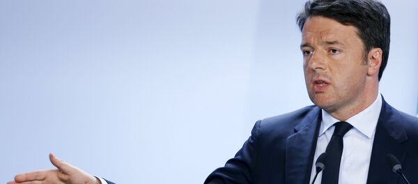 Presidente del Consiglio Matteo Renzi - Sputnik Brasil