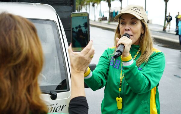 Adriana Balthazar, advogada e porta-voz do movimento Vem Pra Rua. - Sputnik Brasil