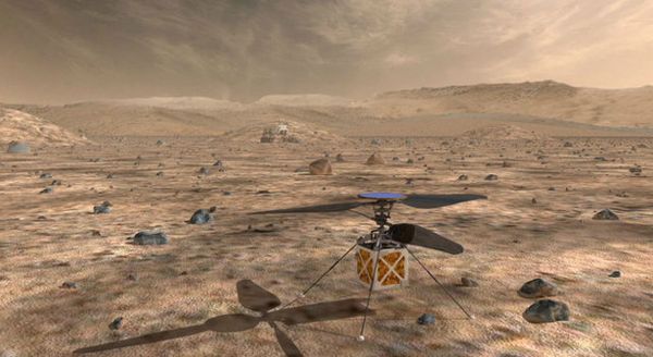 NASA mostra 1º helicóptero que viajará a Marte (FOTOS) - Sputnik Brasil