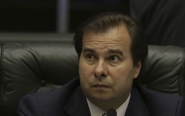 Rodrigo Maia, presidente da Câmara dos Deputados - Sputnik Brasil