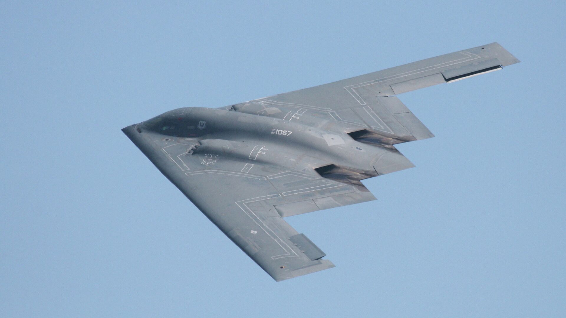 Um B-2 Spirit dos Estados Unidos Um B-2 Spirit dos Estados Unidos - Sputnik Brasil, 1920, 06.06.2025