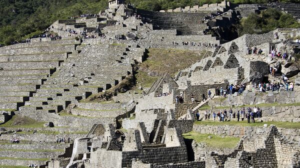 Ruínas da antiga cidade de Machu Picchu, no Peru - Sputnik Brasil