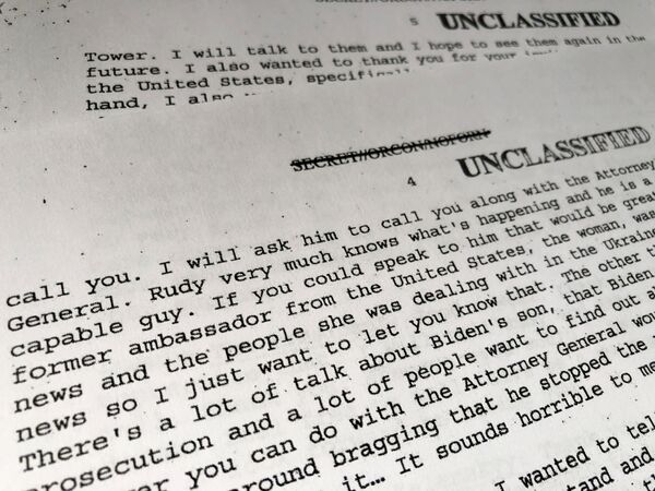 Como um telefonema poderia causar impeachment de Trump e qual seria efeito sobre o Brasil?  - Sputnik Brasil
