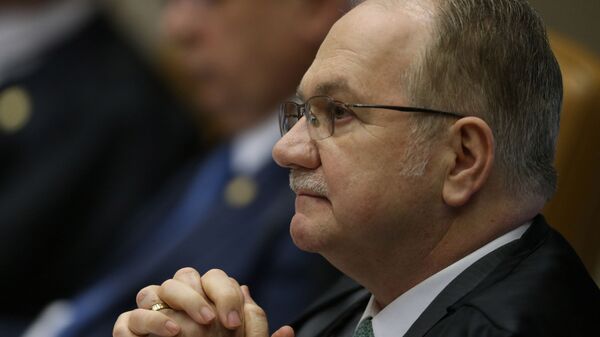 Edson Fachin, ministro do Supremo Tribunal Federal - Sputnik Brasil