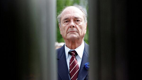 Ex-presidente francês, Jacques Chirac - Sputnik Brasil