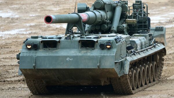 Projéteis do sistema russo Malka podem deixar armas estrangeiras inoperantes até sem impacto direto