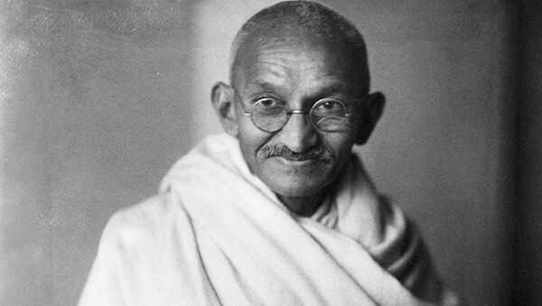 Líder indiano Mahatma Gandhi em 1931 - Sputnik Brasil