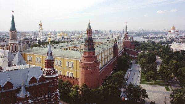Vista do Krémlin de Moscou, centro da cidade (foto de arquivo) - Sputnik Brasil