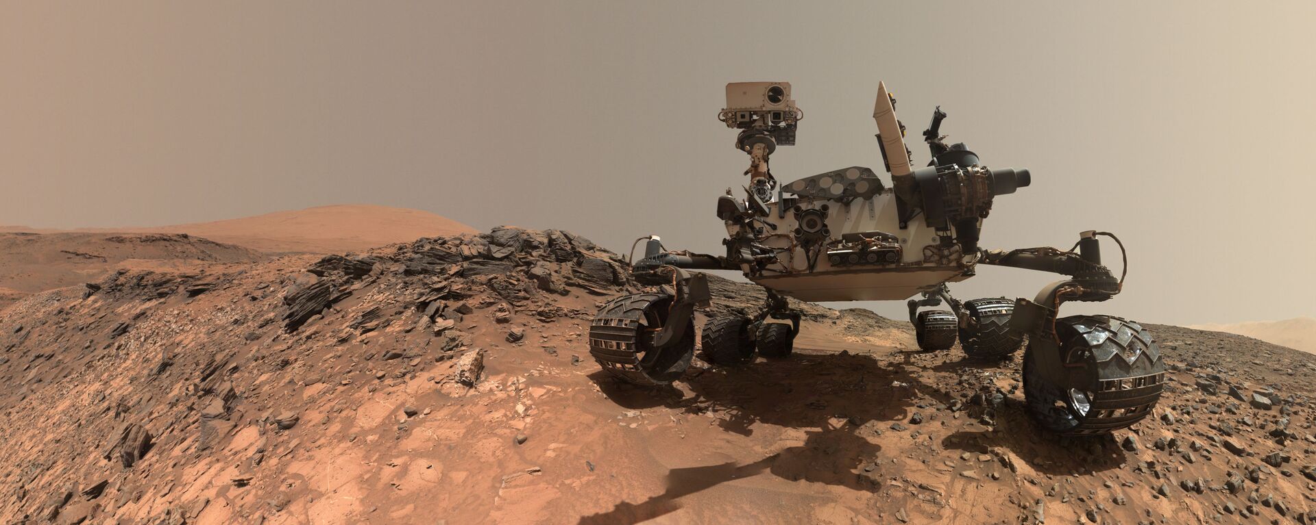 Sonda Curiosity Mars da NASA - Sputnik Brasil, 1920, 01.10.2024